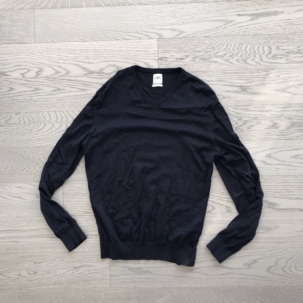 Zara wool v neck